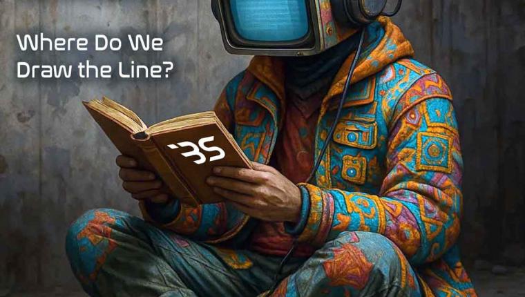 Humans Act Like Machines, Machines Learn Like Humans, Where Do We Draw the Line?